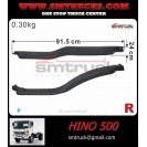 HINO 500 PLATE ROCK PANEL (BLACK) RH