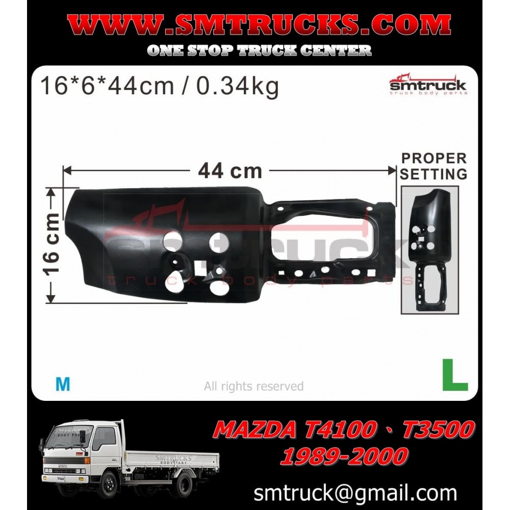 MZL89-126L MAZDA T4100 T3500 CORNER PANEL (96) LH