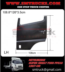 MITSUBISHI SUPER GREAT F380.FP51J DOOR SKIN LH
