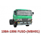 MITSUBISHI CUSTOM F320.F355 FUSO BADGE (F-U-S-O) (91)